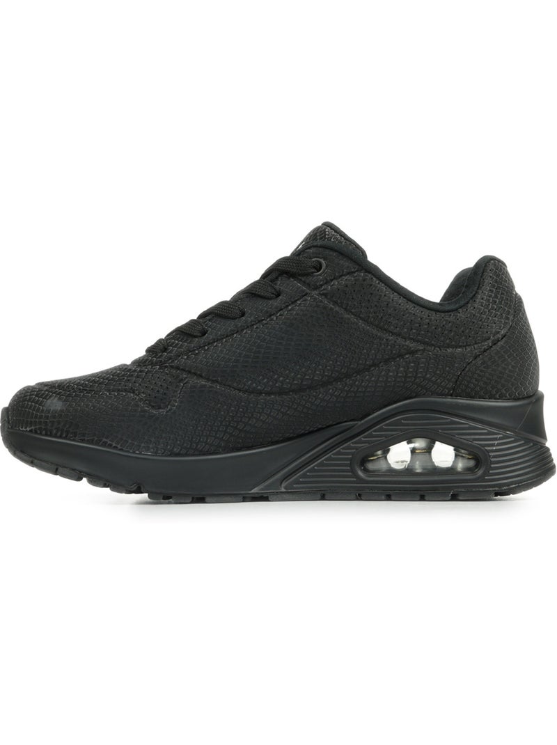 Baskets Skechers Uno Shiny Scale Noir - Kiabi