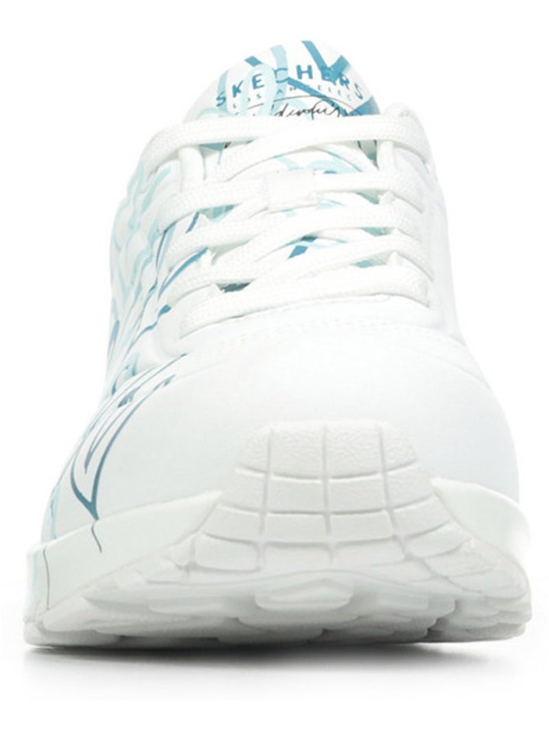 Baskets Skechers Uno Spread The Love Blanc Bleu - Kiabi