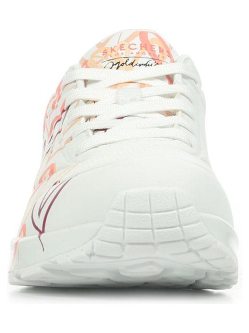 Baskets Skechers Uno Spread The Love Blanc - Kiabi