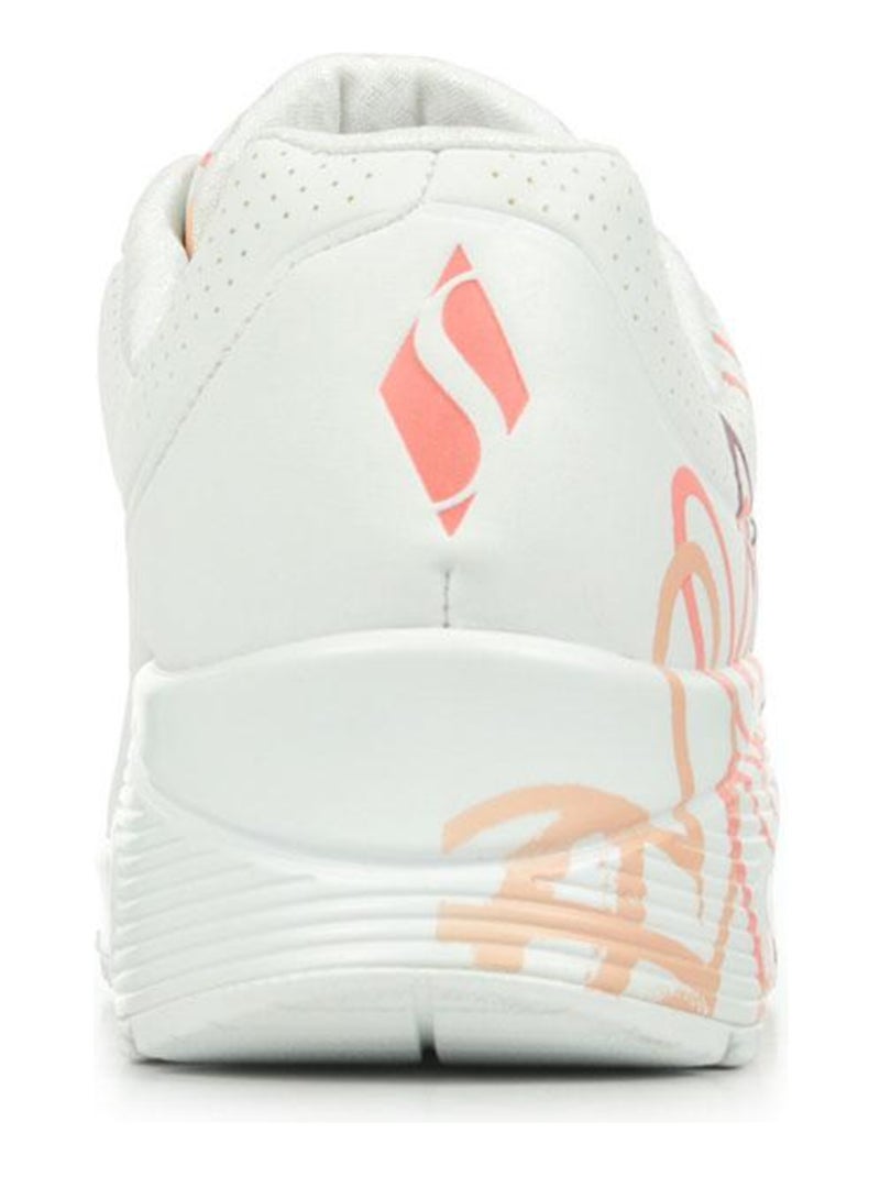 Baskets Skechers Uno Spread The Love Blanc - Kiabi