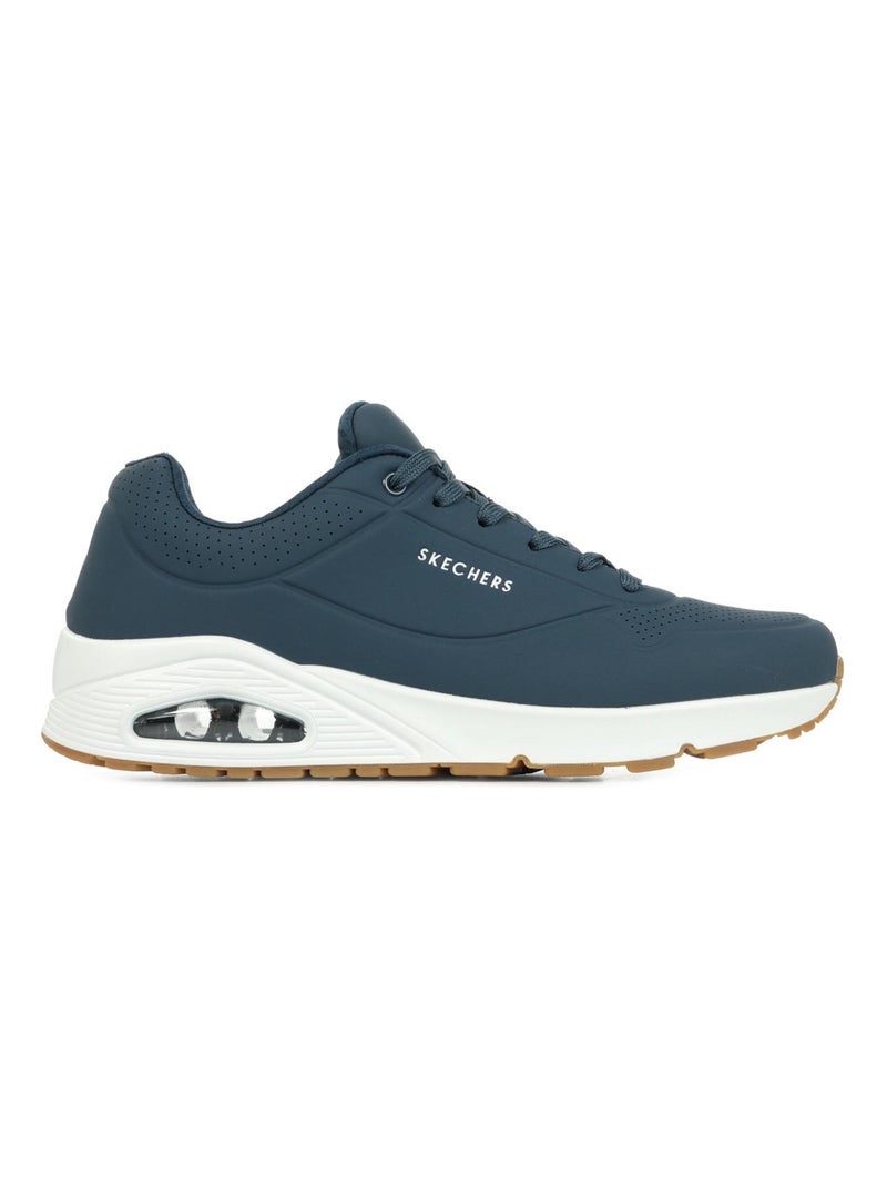 Baskets Skechers Uno Stand On Air Bleu marine - Kiabi