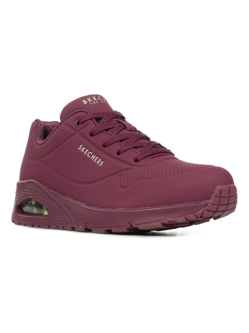 Baskets Skechers Uno Stand On Air Bordeaux - Kiabi