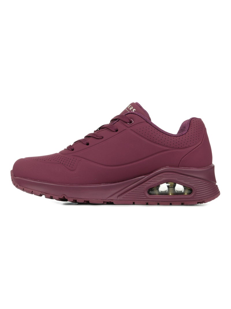 Baskets Skechers Uno Stand On Air Bordeaux - Kiabi