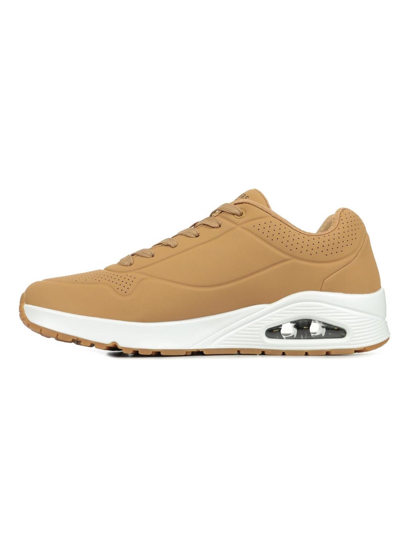 Baskets Skechers Uno Stand On Air Marron - Kiabi