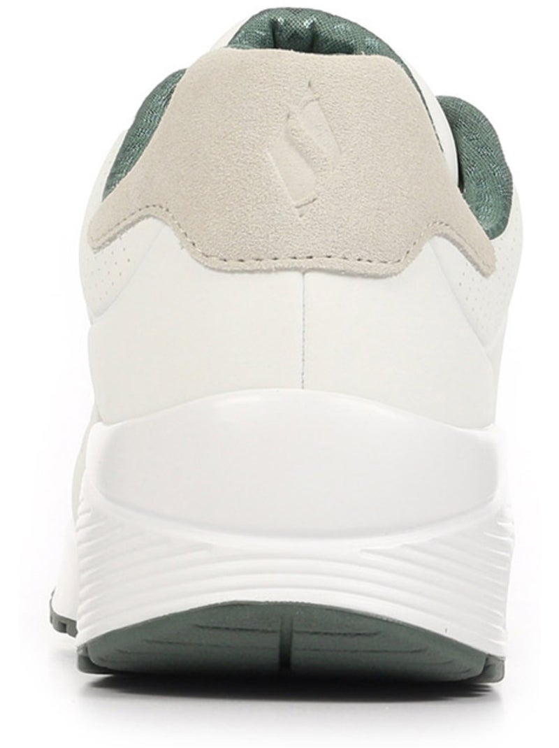 Baskets Skechers Uno Suited On Air Blanc Vert - Kiabi