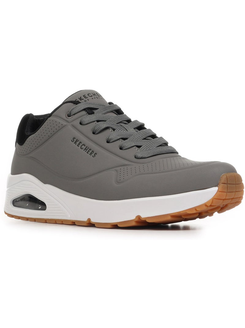 Baskets skechers uno suited on air Gris - Kiabi
