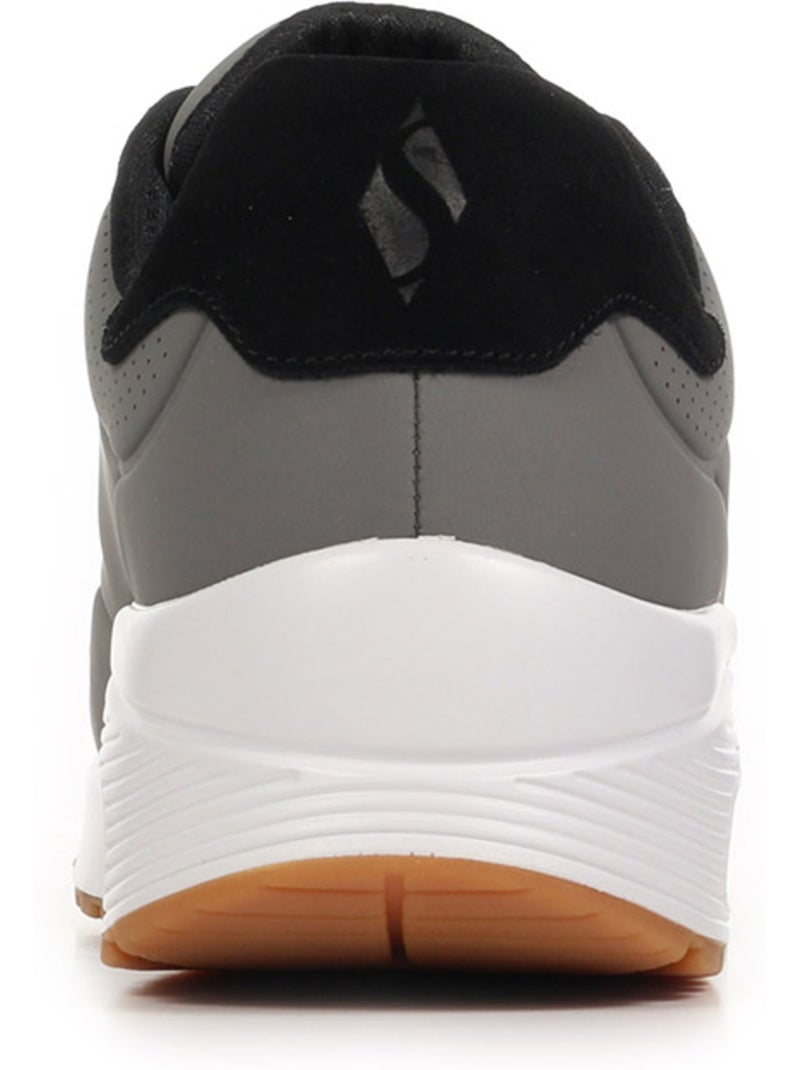 Baskets skechers uno suited on air Gris - Kiabi