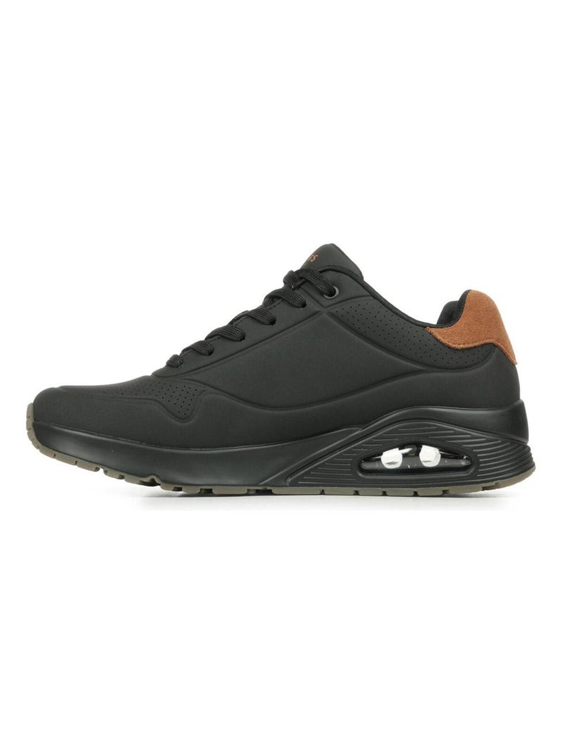 Baskets Skechers Uno Suited On Air Noir Marron - Kiabi