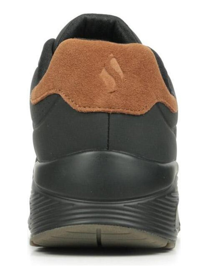 Baskets Skechers Uno Suited On Air Noir Marron Adulte