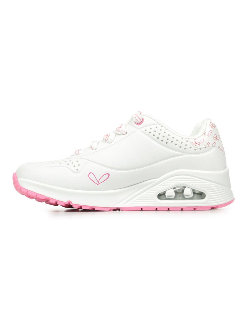 Baskets Skechers Uno Twin Hearts Blanc - Kiabi