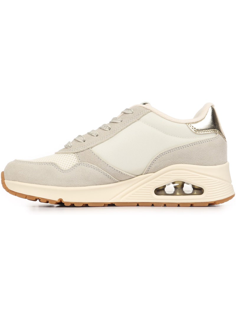 Baskets Skechers Uno Vintage Air Blanc - Kiabi