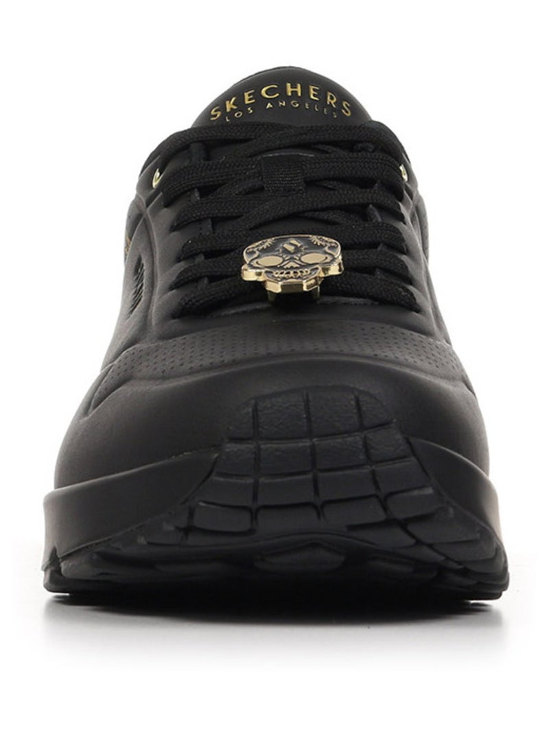 Baskets Skechers Uno Vivos Estamos Noir Doré - Kiabi