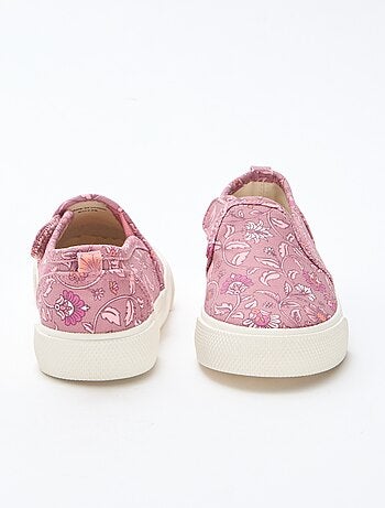 Baskets slip-on léopard
