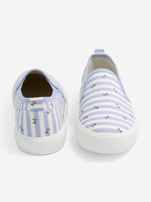 Baskets slip-on à motif - Kiabi Baskets slip-on à motif - Kiabi