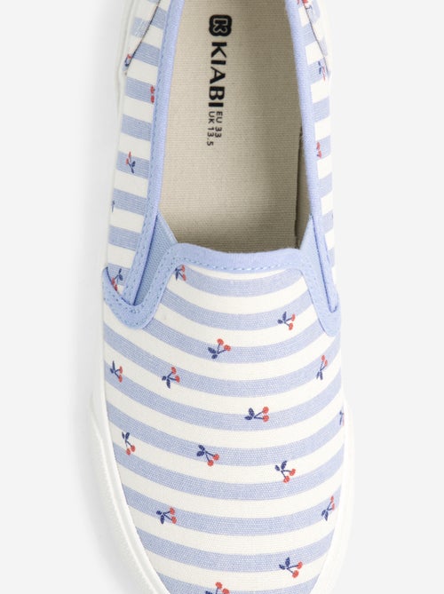 Baskets slip-on à motif - Kiabi Baskets slip-on à motif - Kiabi