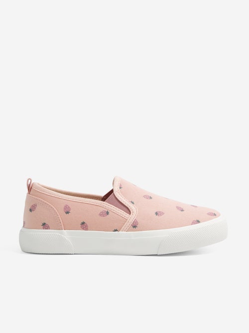 Baskets slip-on à motif - Kiabi