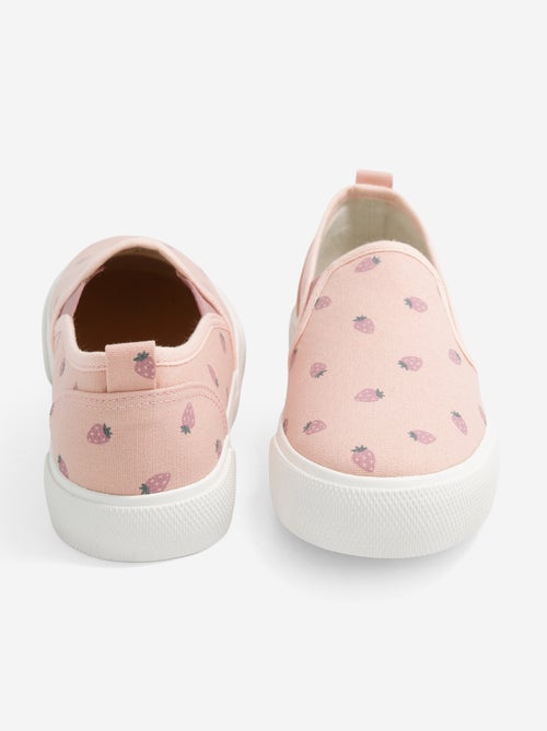 Baskets slip-on à motif - Kiabi