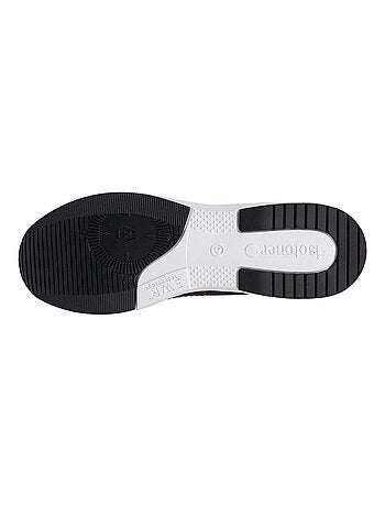 Baskets slip on avec lacets, semelle mémoire de forme Isotoner