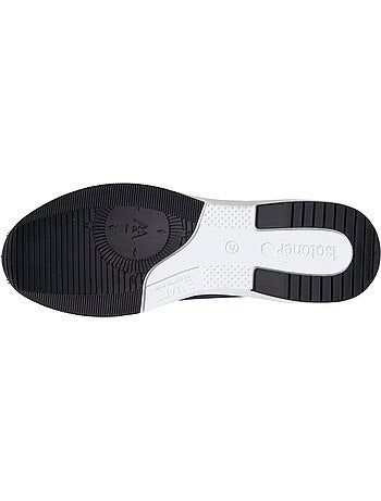 Baskets slip on avec lacets, semelle mémoire de forme Isotoner