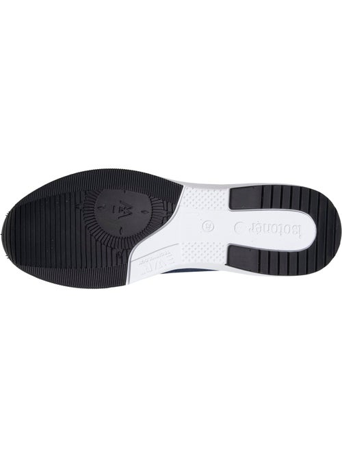 Baskets slip on avec lacets, semelle mémoire de forme  Isotoner - Kiabi