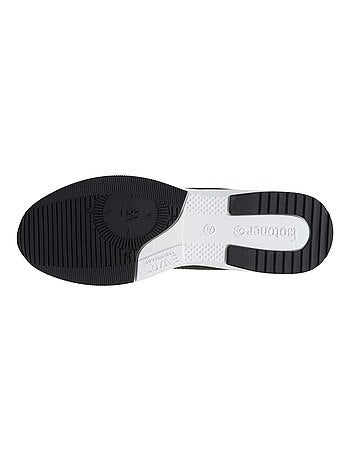 Baskets slip on avec lacets, semelle mémoire de forme Isotoner