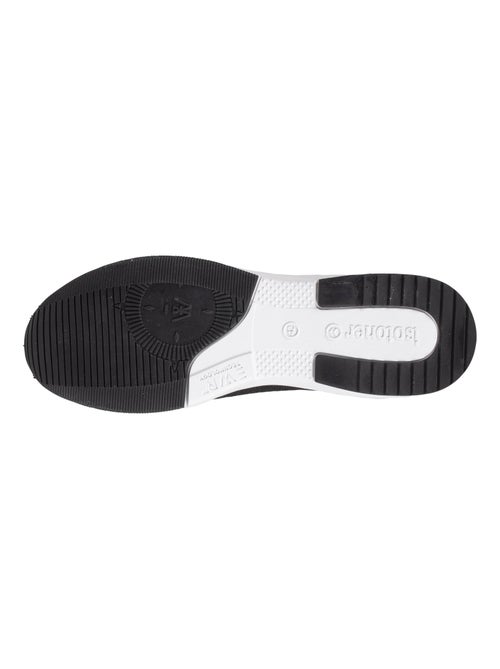 Baskets slip on avec lacets, semelle mémoire de forme  Isotoner - Kiabi