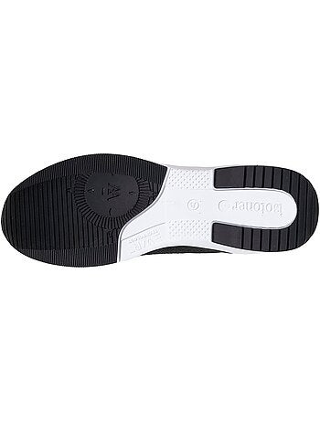 Baskets slip on avec lacets, semelle mémoire de forme Isotoner