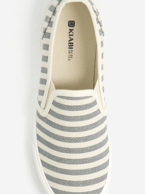 Baskets slip-on - Kiabi Baskets slip-on - Kiabi