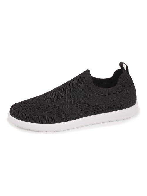 Baskets slip on, confortables, souple et légères  Isotoner - Kiabi