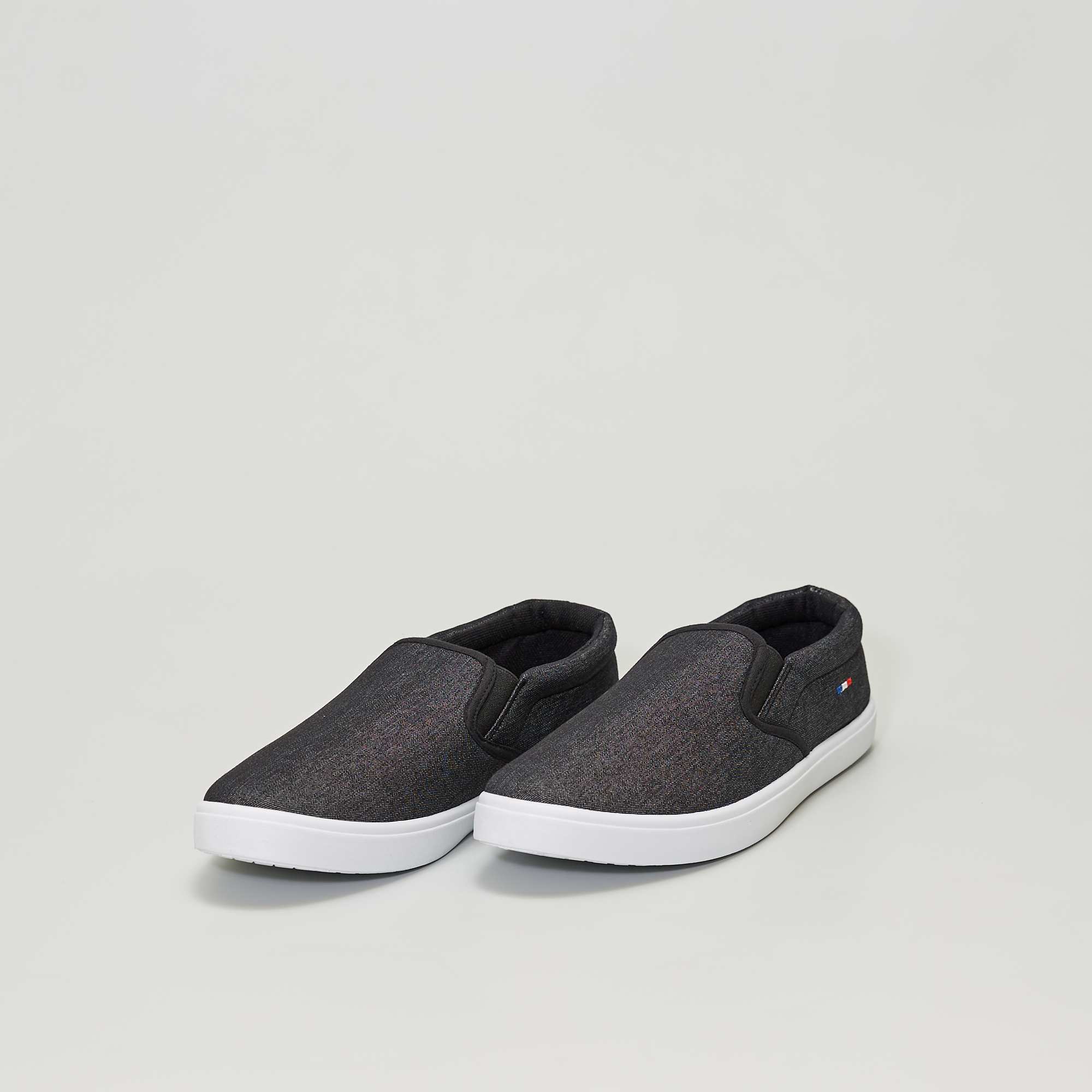 Baskets slipon en denim homme Kiabi 14,00€