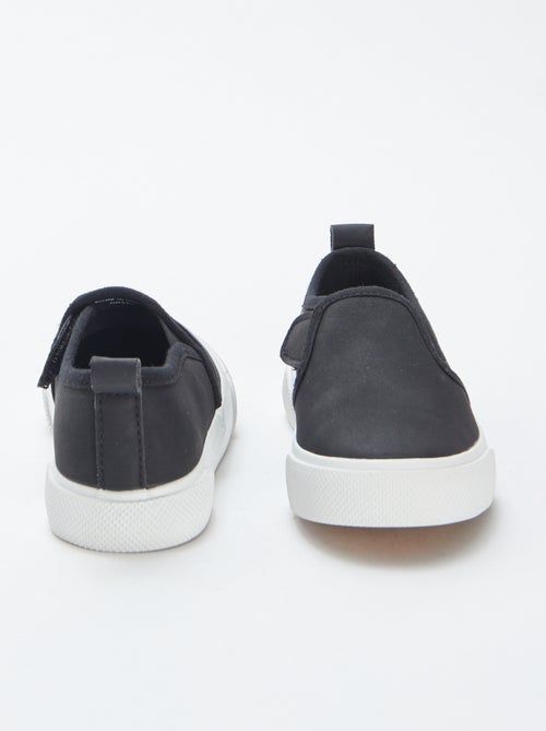 Baskets slip-on en suédine - Kiabi