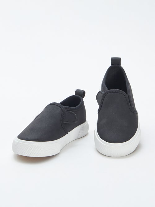 Baskets slip-on en suédine - Kiabi