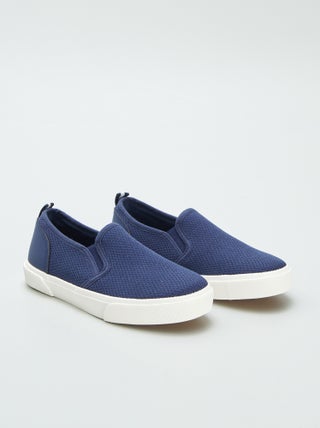 Baskets slip-on en tissu