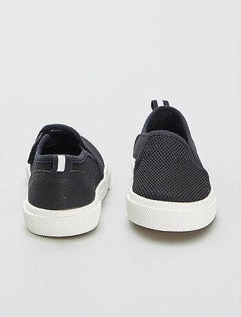 Baskets slip-on en tissu