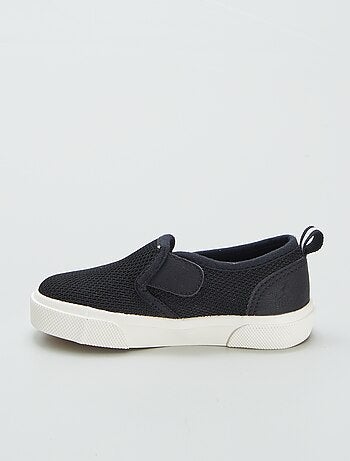 Baskets slip-on en tissu