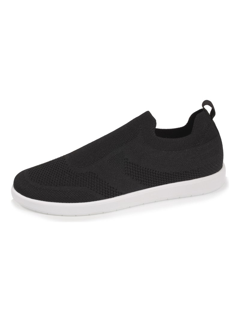 Baskets slip-on Noir - Kiabi