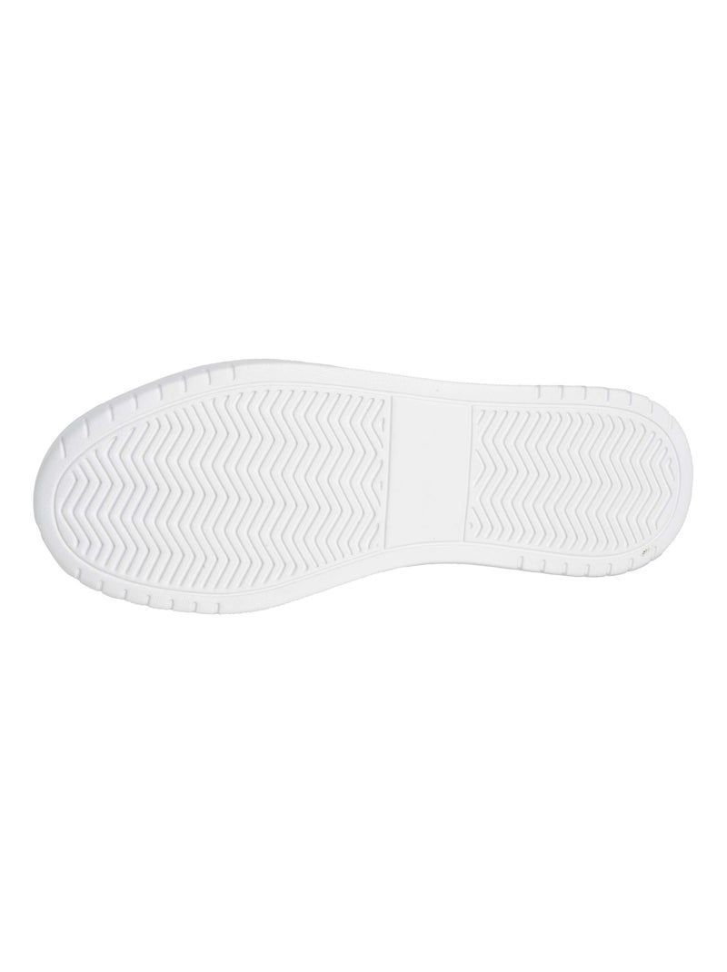 Baskets Slip-On, plateforme compensée avec lacets.  Isotoner Gris Gris - Kiabi