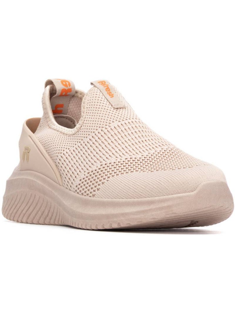 Baskets slip-on pour femme Crème - Kiabi