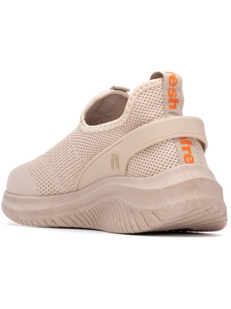 Baskets slip-on pour femme Crème - Kiabi