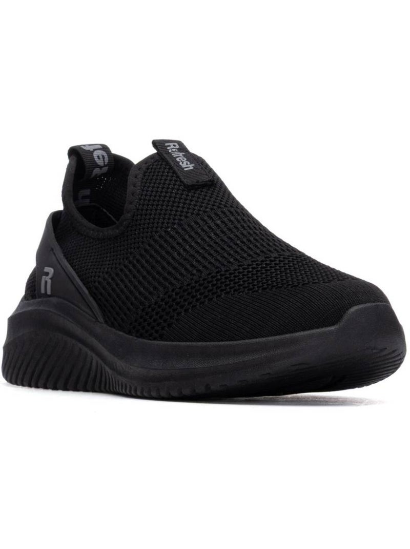 Baskets slip-on pour femme Noir - Kiabi