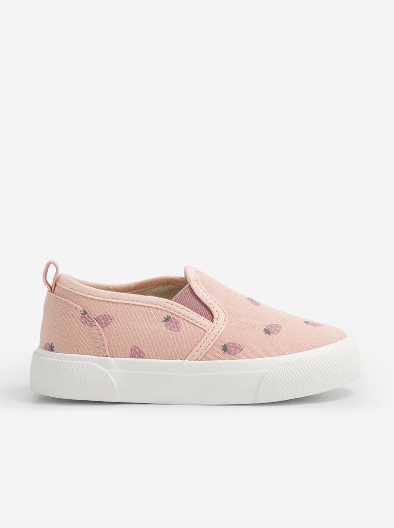Baskets slip-on Rose - Kiabi