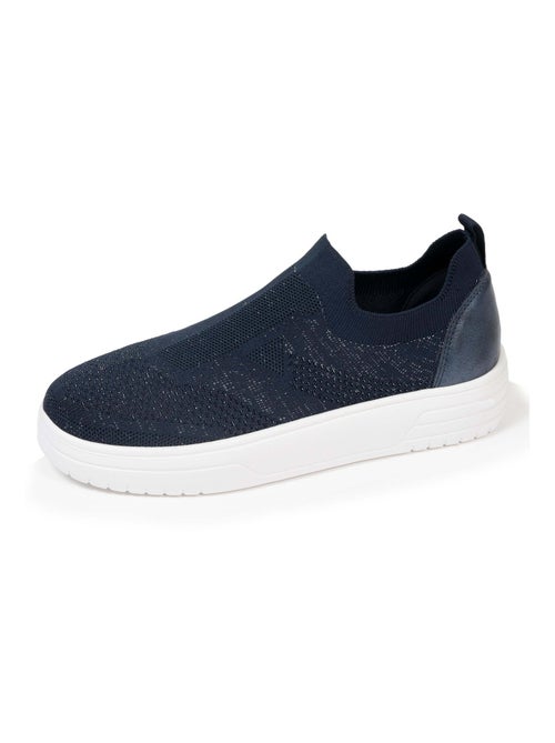 Baskets slip on, semelle plateforme, confortables, souple et légères - Kiabi