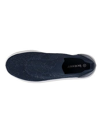 Baskets slip on, semelle plateforme, confortables, souple et légères Isotoner