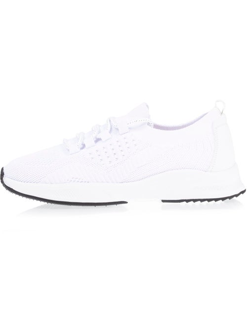 Baskets slip on, souple et léger, avec lacets  Isotoner - Kiabi