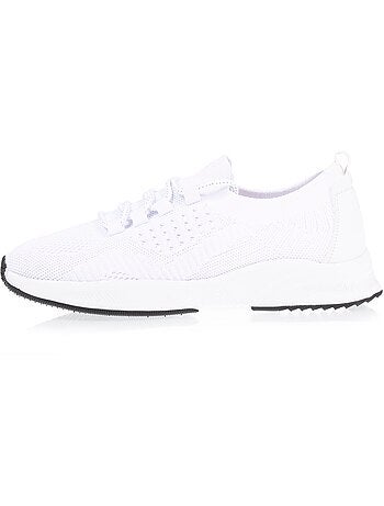 Baskets slip on, souple et légère, avec lacets Isotoner