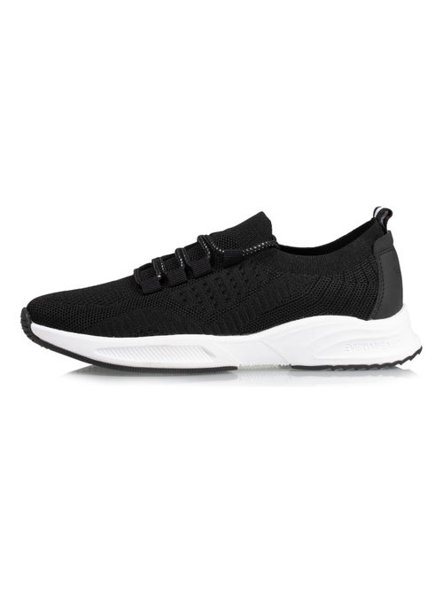 Baskets slip on, souple et légère, avec lacets  isotoner - Kiabi