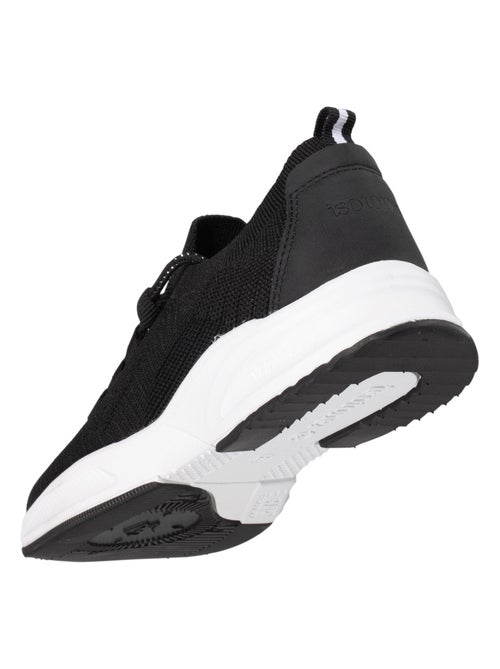 Baskets slip on, souple et légère, avec lacets  isotoner - Kiabi