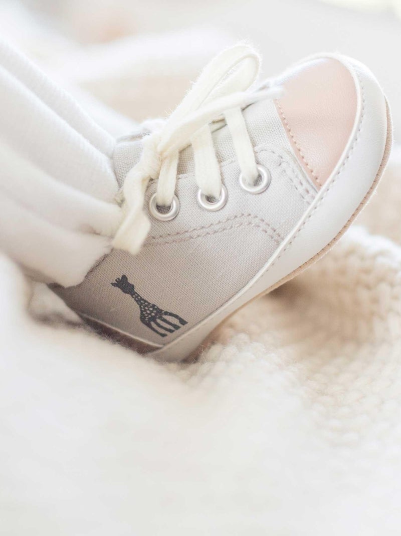 Baskets Sophie la girafe (0-3 mois) Gris - Kiabi