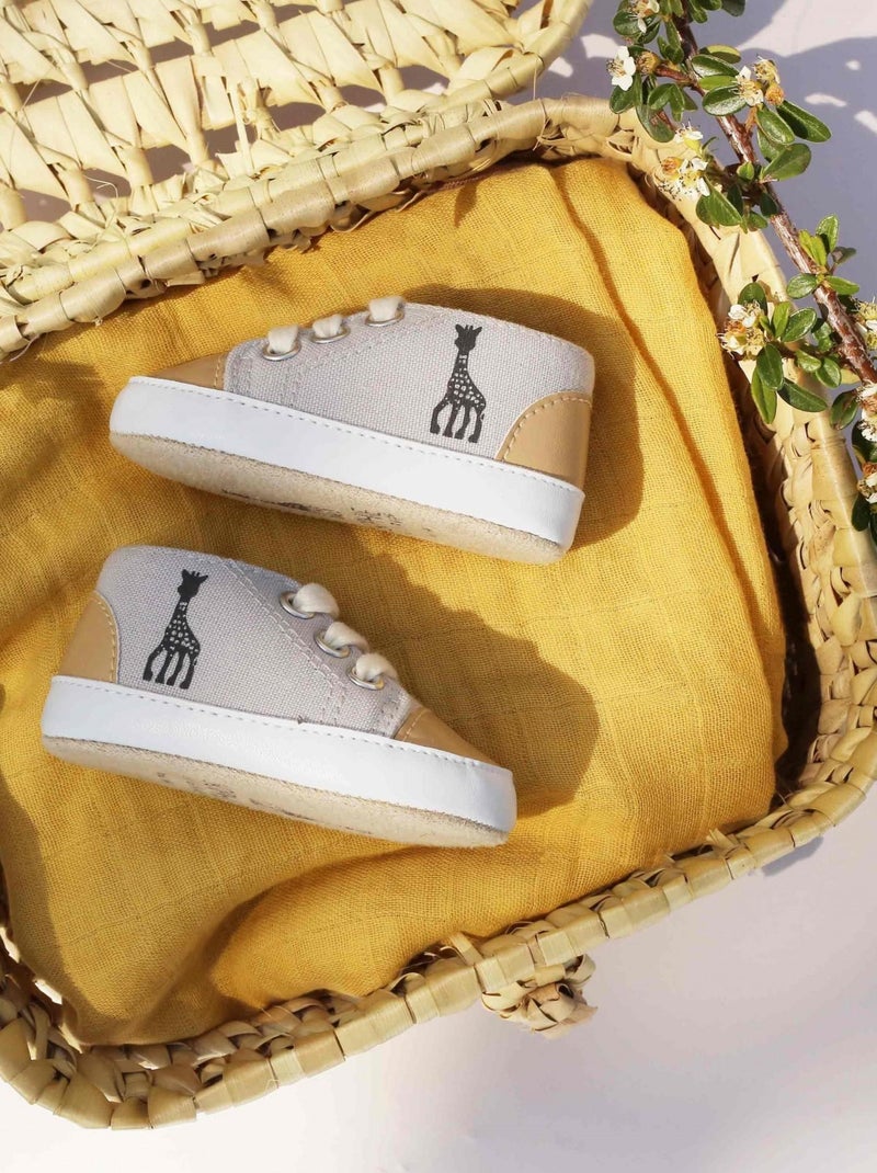 Baskets Sophie la girafe (0-3 mois) Gris - Kiabi