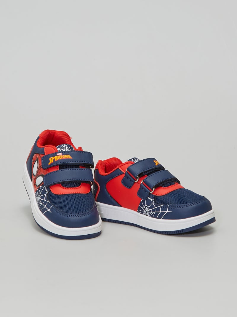 Baskets 'Spider-Man' 'Marvel' bleu - Kiabi